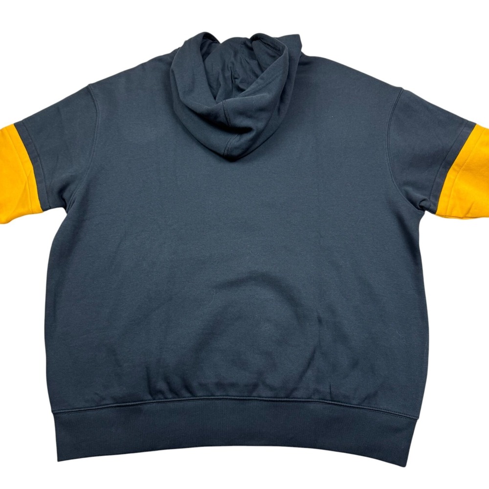 Nike Iowa Hawkeye's Women's L On-Field Pullover Hoodie Black Yellow Center Logo - Picture 8 of 12